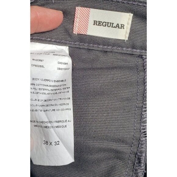 Dickies Occupational Wear Pants 4-Utility Pockets Regular Fit Carpenter 38x32 - Picture 4 of 6